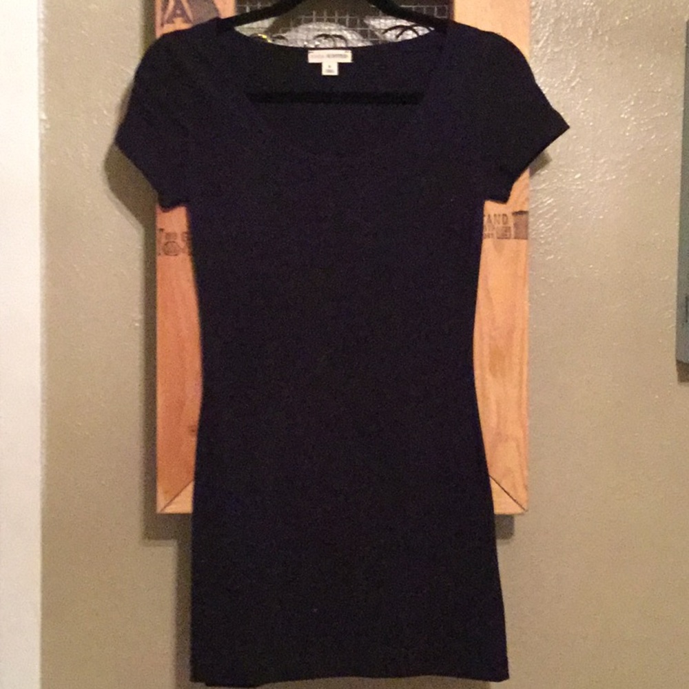 Basic navy mini layer dress     #124